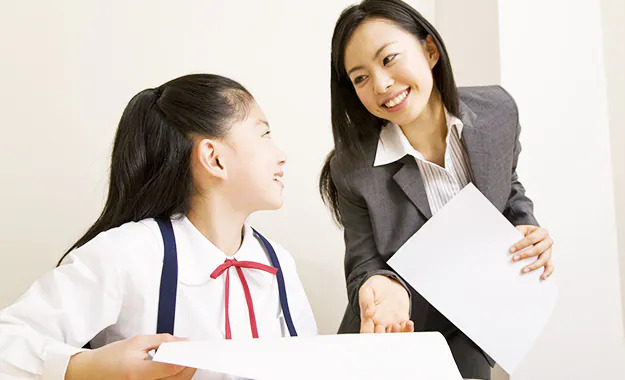 学習塾でのチラシ単独サンプリング