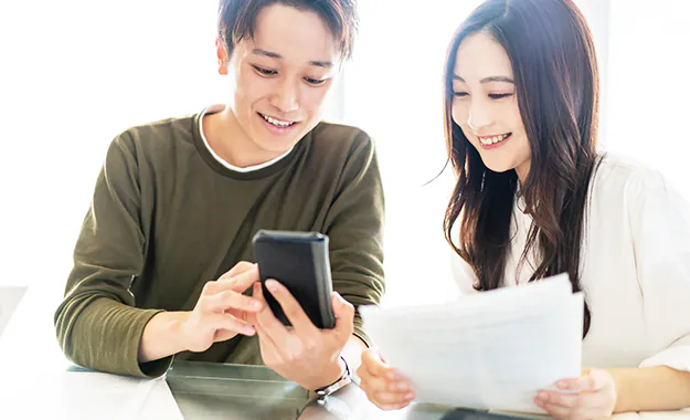大学でのチラシ単独サンプリング