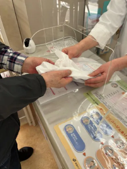レジ袋同梱配布